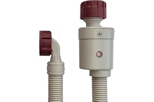 NICHTGANZDICHT24.DE Waschmaschinenschlauch Aquastop, 1,5m / 2m / 2,5m / 3m / 4m / 5m Sicherheitszulaufschlauch mit Wasserstopp – Ersatzschlauch für Waschmaschine & Spülmaschine (4m)