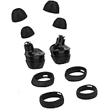 kwmobile 4X Ersatzpolster kompatibel mit Samsung Galaxy Buds/Buds Plus - Silikon Ersatz Ohrpolster In-Ear Kopfhörer - Headpho