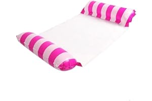 SIENON Inflatable Hammock Pool Float, Multi-Use Pool Chair (Hammock, Drifter, Lounger Chair, Saddle) Swimming Pool Float Raft Portable Water Hammock Pool Lounger for Adults and Kids (14+)