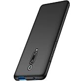KZY İLETİŞİM Xiaomi Mi 9T ile uyumlu Kapak Mat Siyah Silikon Lux Kılıf