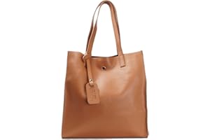1990s Bolso shopper mujer de piel para personalizar tote grande con neceser dentro regalo mujer