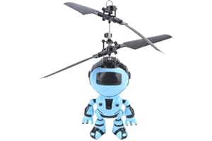 VGEBY Hélicoptère à Induction, Robot Volant de Vol de Drone de Suspension de Jouet d'Avions d'Induction de Charge d'USB pour des Enfants