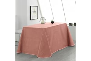 Rufino Díaz Falda Camilla Rectangular Loneta Danubio (Maquillaje - 70x120cm) - Tejido Resistente y Agradable al Tacto Decorar y Proteger tu Mesa