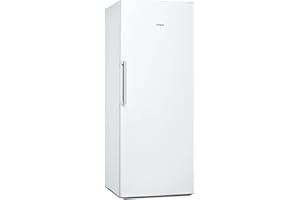 Siemens GS54NAWCV iQ500 Gefrierschrank, 176 x 70 cm, 327 L, noFrost nie wieder abtauen, bigBox Platz für großes Gefriergut, varioZone flexible Glas-und Schubladen, Weiß