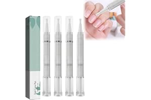 LEBENISTGUT Nail Care Pen, Nail Care Pen,Nagelpflegestift, Nail Repair Pen Nagel Behandlungs Stift Für gepflegte Fingernägel & Fußnägel Mit Teebaumöl, Vitamin E & Aloe Vera (Pack 4)