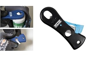 WANDBREITE Otto-Chemie Surtiment: Extractor de prensa manual Suavizar espátula para juntas de silicona y acrílico (cortador de cartuchos)