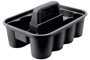RUBBERMAID COMMERCIAL PRODUCTS Rubbermaid Commercial Deluxe Carry Caddy - Black