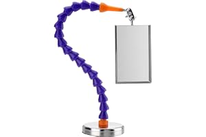 Venussar Inspektionsspegel för bil - Död vinkel-spegel - Svetsverktyg - Med magnetisk fot - flexibel och justerbar - För meka