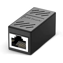 RJ45 Connector Network Extender Adapter Gigabit Interface Female ...