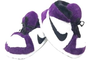 iPantuflas Pantuflas Zapatillas de Casa AJ 1 Unisex Hombre Mujer | Tallas únicas 35-43 43-48 | Pantuflas Originales para Regalar | Zapatillas de Invierno Divertidas Calentitas para el hogar