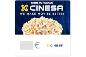 Cinesa Tarjetas Regalo - válida en España - por correo electrónico