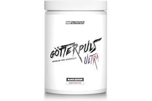 ‎OS NUTRITION OS NUTRITION Götterpuls ULTRA (koffeinfrei) Premium Pre Workout Booster ohne Koffein, Pulver (BLACK EDITION)