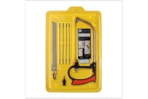 SUYAMIR Kit sega a mano universale, set di lame multiple, funziona come seghetto per seghetti, arco, jab, rip, potatura, seghe a mano, una taglierina adatta per tagliare legno, tubi in PVC, vetro.