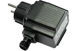 Arnusa Steckernetzteil 12V AC 1800mA 21.6VA IP44 20W für Springbrunnen, Beleuchtung Trafo