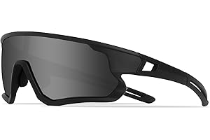 Perkanion Gafas Ciclismo Hombre Gafas de Sol Polarizadas Protección UV400 Deportivas Bicicleta Motocross Running MTB Oculos de Sol Homem