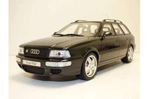 OTTO MOBILE Ottomobile kompatibel mit Audi RS2 Avant Kombi 1994 schwarz Modellauto 1:18