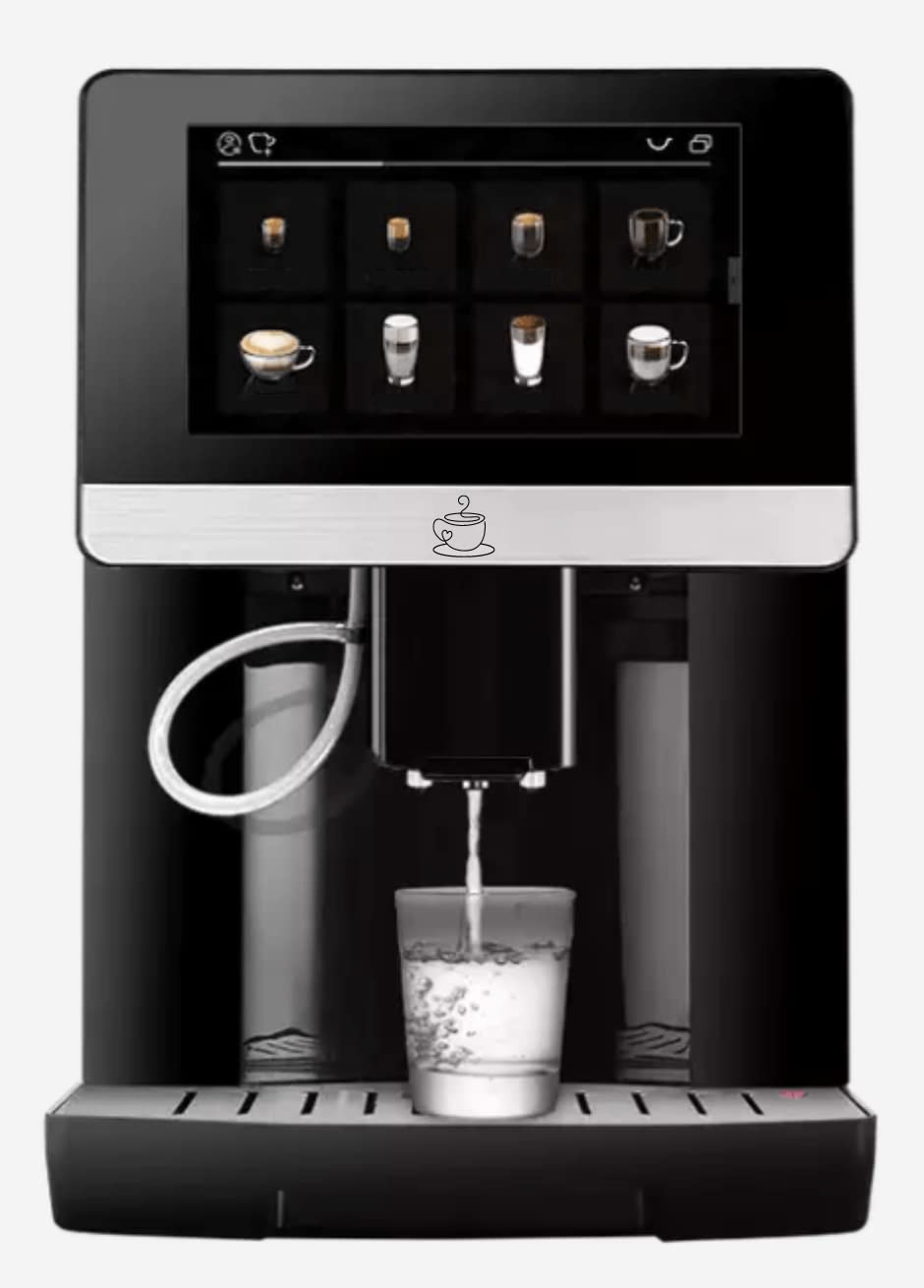 CoffeeTotaler Primero Coffee Maker – Advanced Bean to Cup Coffee Machine with 11 Drink Options – Small and Compact Coffee Mac