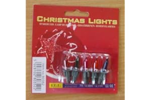 FDL 5 Multi Push in Spare Bulbs for Fariy Lights 7v 0.98w 0.14a (S40)