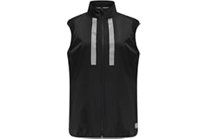 Time To Run Gilet Veste de Course a Pied Sans Manche Pour Femme Avec Poches - Légère Coupe-Vent Respirant - Idéal Pour L'exercice et Le Jogging - de