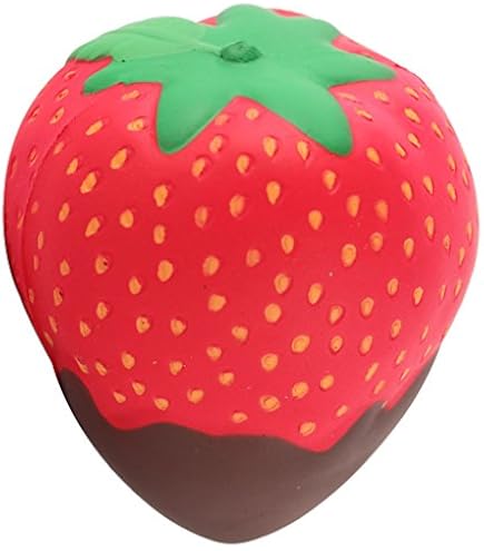 Squishy Jumbo Kawaii – Gâteau à La Fraise Parfumé – 4,3″ – Montée Lente – Anti-stress Et Déco – Livraison Couleur Aléatoire
