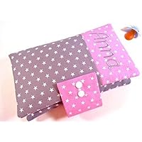 Windeltasche mit edeler Namenstickerei und vielen Fächern