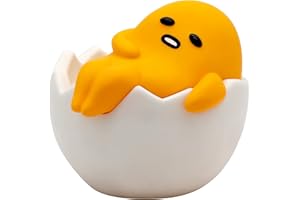 TEKNOFUN 811280 Gudetama leniwe jajko świecące figurka 25 cm, żółta