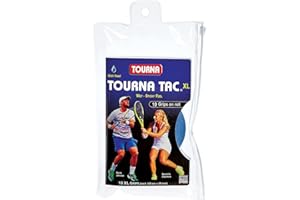 Tourna Unique Sports Tac Tennis-Griff, klebrig, 10 Stück