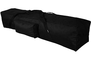 Hekers Freizeittasche Zelttasche Vorzeltasche Gestängetasche Campingtasche Pavilliontasche Gestängesack Heringstasche 120 x 25 x 23cm Zubehörtasche 33 x 15 x 5cm