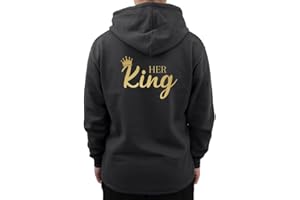 gi Graphic Impact Beauty and The Beast Matching Set for Him And Her Unisex Hoodie Novelty Design Gift Idea Wife Husband Girlfriend Boyfriend Love Valentines Day Couples Matching Hoodies