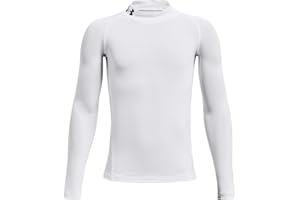 Under Armour UA HG Armour Mock LS T-Shirt Bambini e Ragazzi
