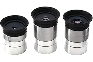 Starboosa Eyepiece Set for Telescope - Multi-Coated Optical Lens - 1.25 inch Telescope Eyepiece - The Upgraded Eyepiece Comes with a Soft Eyecup [4mm, 10mm, 20mm Eyepiece Set]