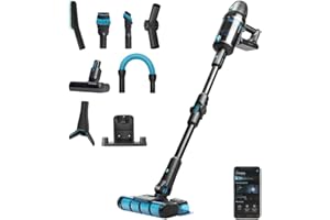 Cecotec Aspirador Escoba sin Cable Conga Rockstar 2000 Ultimate ErgoWet Connected. Motor Digital, 4 en 1, 680 W, Poder de Succión 230aW, Autonomía 90 Minutos, Cepillo Jaliscazo, App