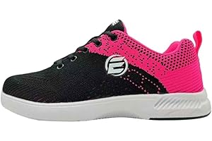 ELITE Women's Comfort Bowling Shoes - Universal Glide Soles, Ultralight Mesh, Athletic Style for Bowlers
