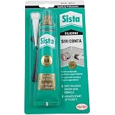 Sista Silikon Sıvı Conta Beyaz 50 gr | 100% Silikon, 200&deg;C'ye Kadar Dayanıklı