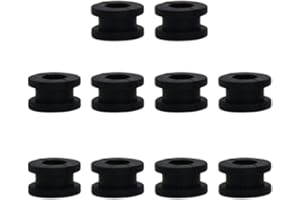 H HILABEE 10 pcs. Motorrad Verkleidungsschraube Gummitülle Gummi Unterscheiben für Honda CBR 954/929/ 600/1000, Leichter Einbau