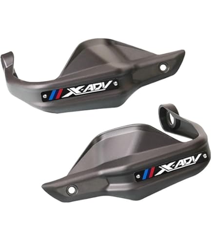Paramani Per Moto Honda XADV 750 2017-2020 - Protezione Antivento In ABS, Nero - Foto 14