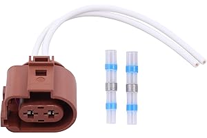 DOO ENGY Parking Brake Connector Handbrake Cable Parking Brake Connector Brake Caliper Repair Kit Wiring Harness Connector Rear for A4 B8 Avant A5 8T A6 4F C6 A6 C7 A6 4G