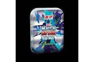 Topps Bundesliga Match Attax 24/25 – Dribling-konstnär – 42 kort med 3 exklusiva allrounder, 2 svartvita pixelpixelpitar och