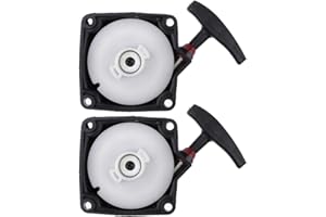 SHARPLACE non-brand 2 Piezas Arrancador de Arranque para Segadoras Desbrozadoras Strimmer 33cc, 36cc, 43cc, 49cc