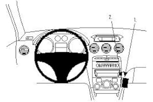 Brodit ProClip 854072 Support de Fixation Noir