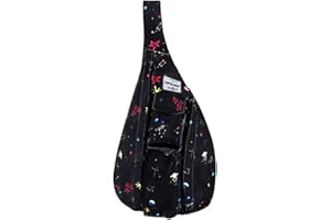 HAWEE Sportivo Zaino Monospalla Viaggio Petto Borsa Monospalla Crossbody Zaino Spalla Antifurto Petto Borsa Spalla Casual per Uomo Donna Adolescenti Vita Lavoro Outdoor Viaggio Ciclismo