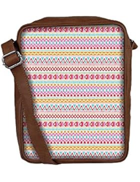 Snoogg , Damen Umhängetasche mehrfarbig multi