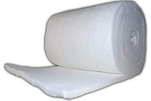 DUOJIN Silikatowe włókno ceramiczne koc izolacja wysokotemperaturowa mata ognioodporna podkładka (grubość 40 mm)