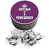 Morado KEEP CALM I 'm un peón corredor Everton Mentas Sweet Tin 2643