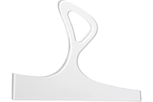 UPTTHOW Gabarit de charcuterie avec poignée en acrylique pour planche à découper, défonceuse, gabarit de traçage à angle droit (20,3 x 25,4 cm)