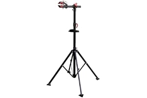 Eufab Professional Bike Stand With 4 Legs, Black