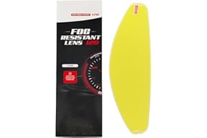 MTDVZR HJ-42 Helmet Visor Replacement,UV Protective Scratch-Resistant Helmet Face Shield Windproof Visor Compatible with HJC RPHA 12,RPHA 12N,RPHA 12 Carbon (Anti Fog Film)