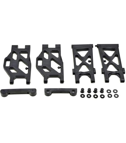 Carson X10EB Oberer Querlenkerhalter – Set Mit 4 Stück Für RC-Modellbau, Maßstab 1:87