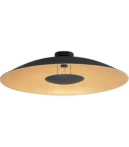 Plafonnier à Intensité Variable 'Elimar' En Métal Pour Salon Salle Manger 61911456