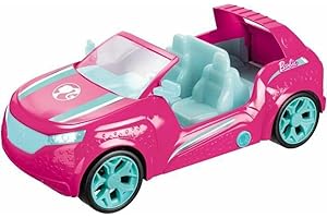 Mondo Motors - Mattel Barbie Cruiser - auto cruiser radiocomandata per bambini di barbie - SUV quattro posti - dettagli realistici - colore rosa - 63647